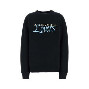 Jw Anderson Women Black Cotton Sweatshirt